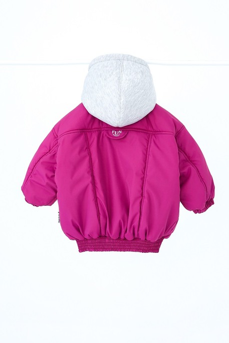 Куртка-бомбер Bonny, Фуксія - фото 3