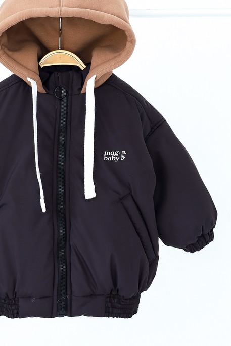 Куртка-бомбер Bonny, Черная - фото 4