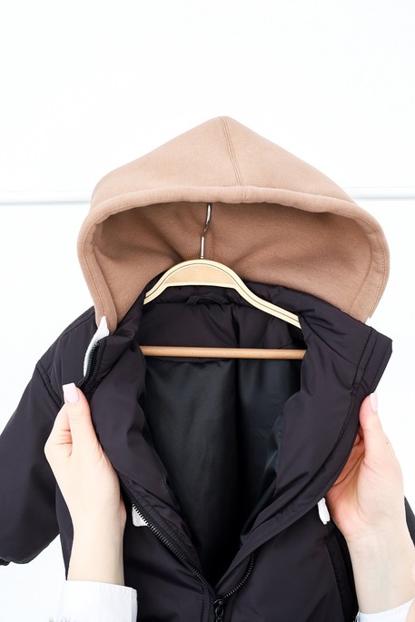 Куртка-бомбер Bonny, Черная - фото 7