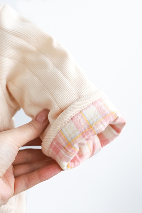 Вельветовая стеганая куртка Dutta, Ванильная - фото 6