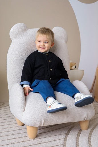 Вельветова стьобана куртка Dutta, Чорна - фото 2