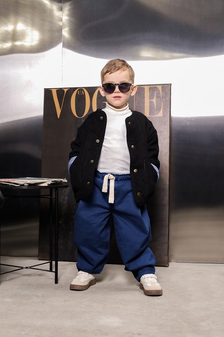 Вельветовая стеганая куртка Dutta, Черная