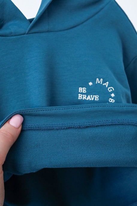 Худи Lilian, Сапфировое - фото 3