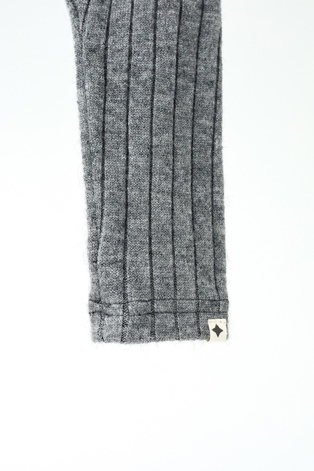 Лосины в рубчик Alice, Серый меланж - фото 5