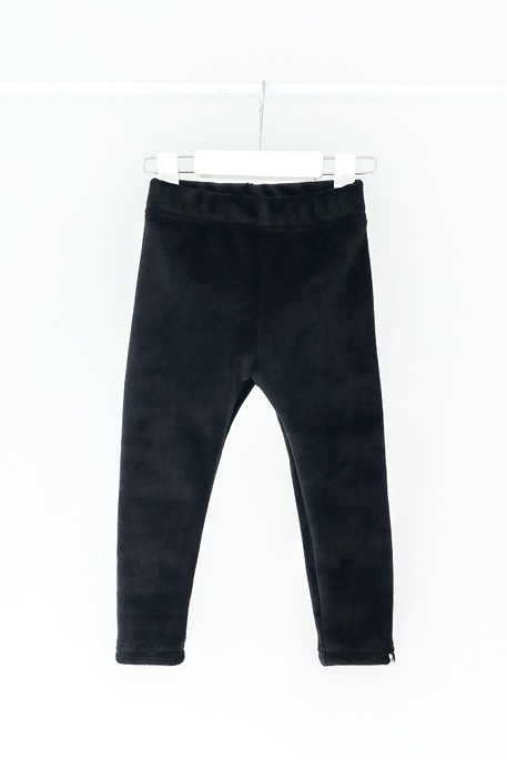 Велюрові лосини на флісі Louise, Чорні