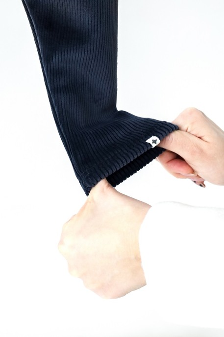 Велюрові лосини на флісі Louise, Графітові - фото 3