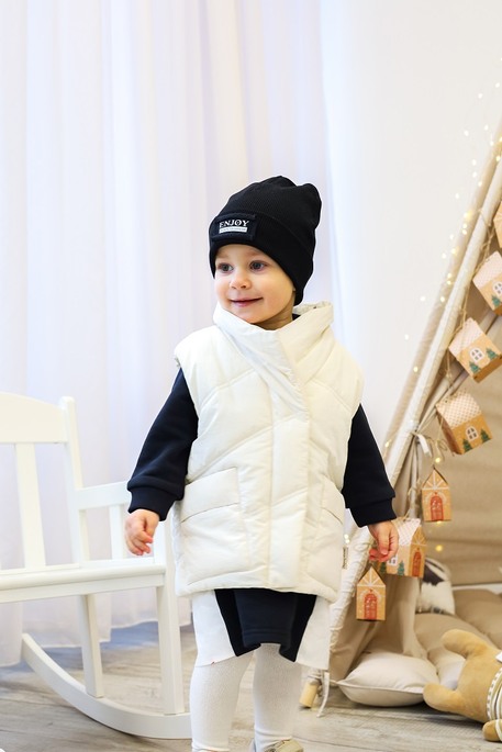 Жилетка Lui, Молочна - фото 5