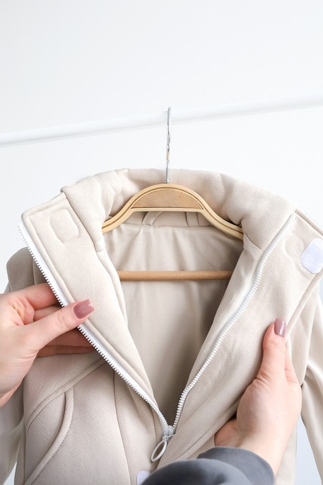 Куртка-ветровка Nail, Слоновая кость - фото 5