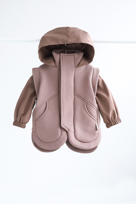 Куртка-ветровка Nail, Коричневая