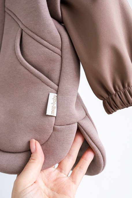 Куртка-ветровка Nail, Коричневая - фото 7