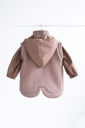 Куртка-ветровка Nail, Коричневая - фото 2