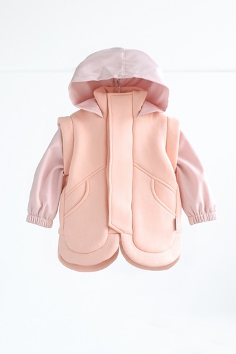 Куртка-вітровка Nail, Персикова