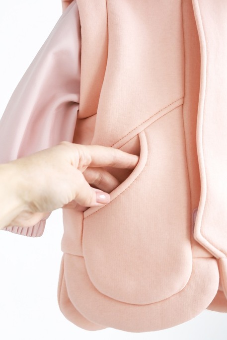 Куртка-ветровка Nail, Персиковая - фото 7