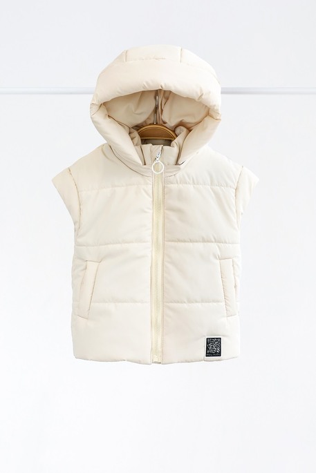 Жилетка Over, Ванильная