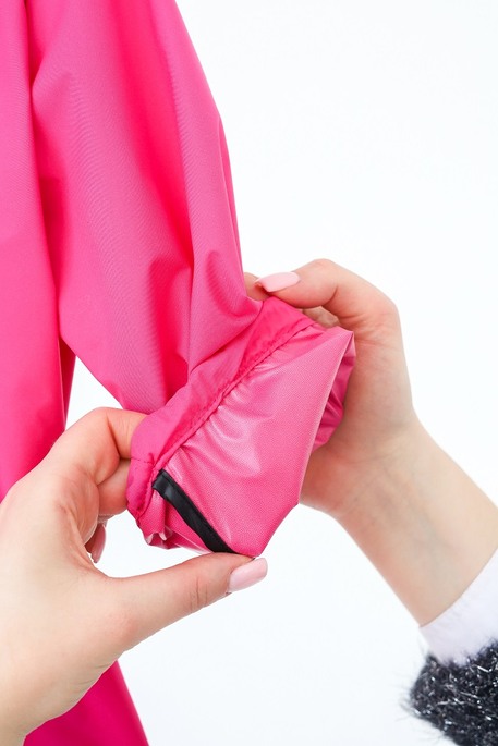 Комбинезон дождевик Rainy, Малиновый - фото 5