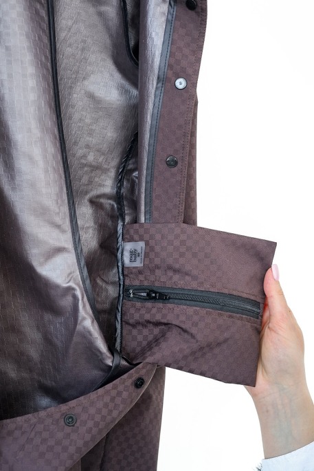 Комбинезон дождевик Rainy Plus, Шоколад - фото 4