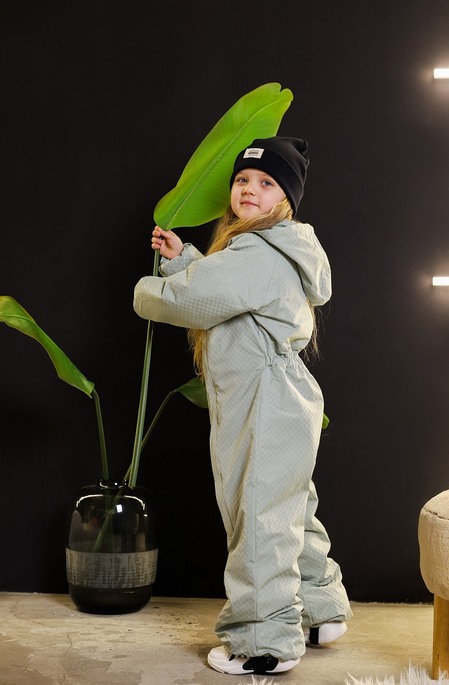 Демисезонный комбинезон Rio, Пастельно-зеленый - фото 5