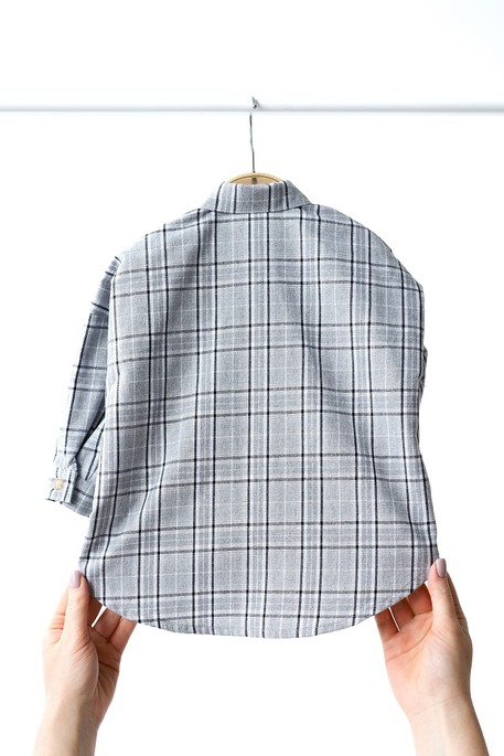 Сорочка Aldo, Сіра - фото 5