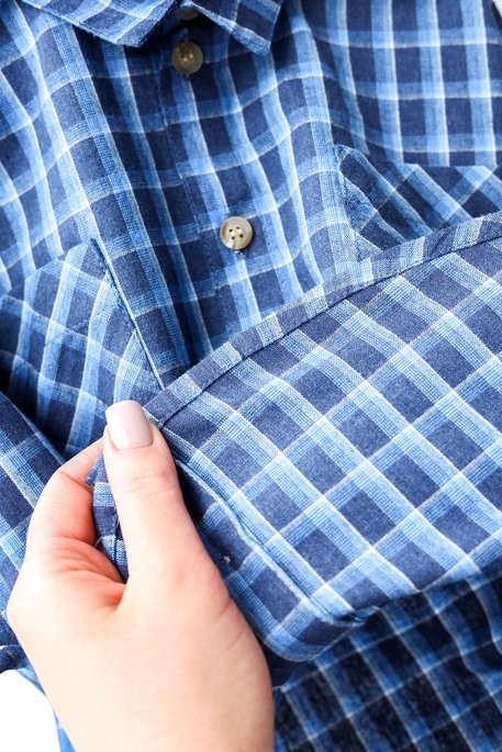 Сорочка Aldo, Синя - фото 3