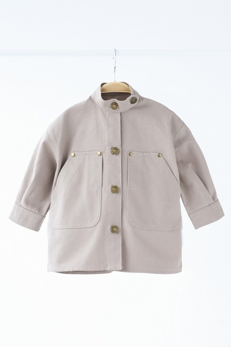 Джинсова куртка-сорочка Kinsley, Темний таш