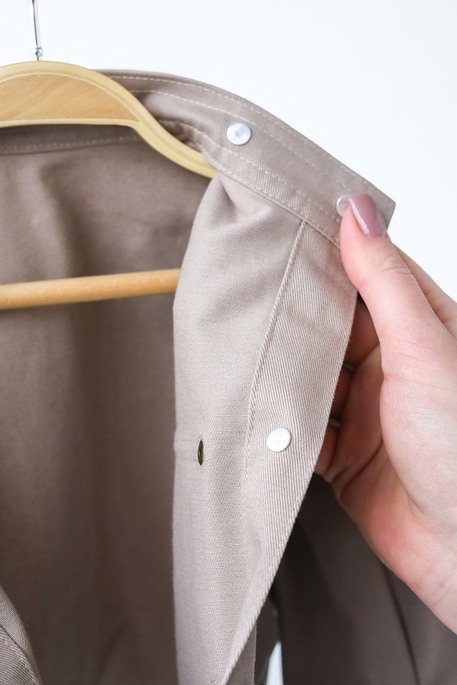 Джинсова куртка-сорочка Kinsley, Темний таш - фото 4