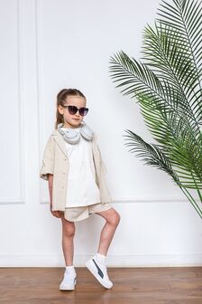 Льняная рубашка Owen, Слоновая кость - фото 3
