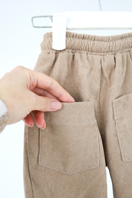 Вельветовые штаны Andreo, Ореховые - фото 6