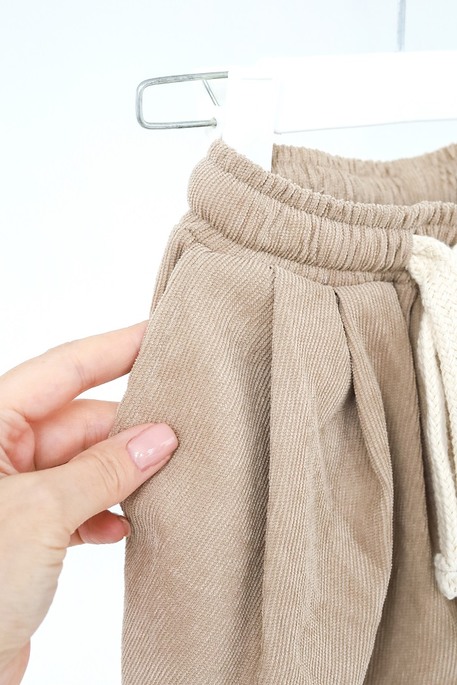 Вельветовые штаны Andreo, Ореховые - фото 5