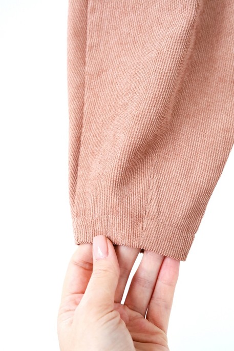 Вельветові штани Andreo, Коричневі - фото 6