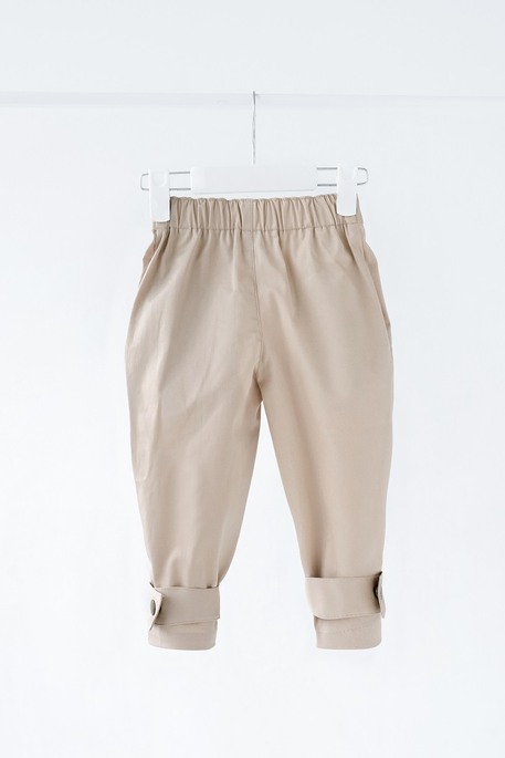 Котоновые штаны Pair, Слоновая кость - фото 3