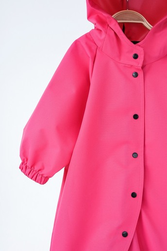 Комбінезон дощовик Stormy, Малиновий - фото 1