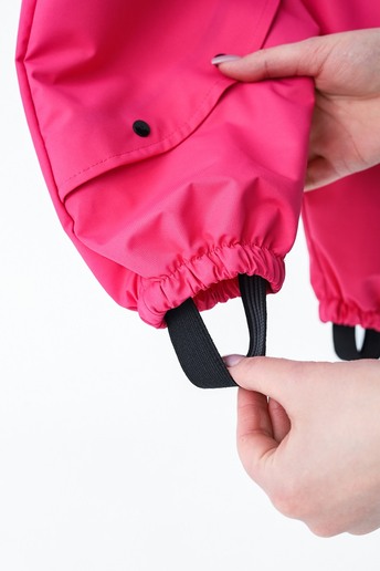 Комбінезон дощовик Stormy, Малиновий - фото 4