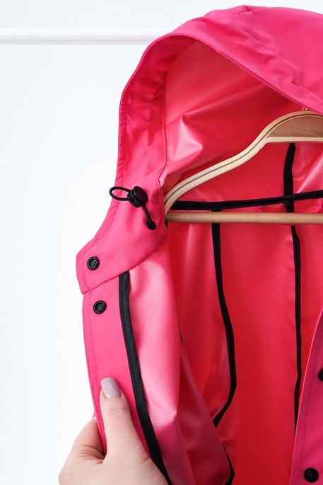 Комбінезон дощовик Stormy, Малиновий - фото 5
