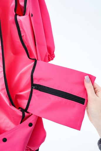 Комбінезон дощовик Stormy, Малиновий - фото 5