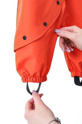 Комбінезон дощовик Stormy, Помаранчевий - фото 3