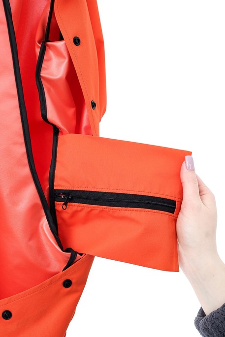 Комбинезон дождевик Stormy, Оранжевый 104 (3-4 года) - фото 4