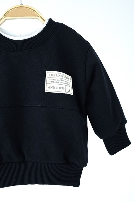 Кофта-світшот Carlo, Графітова - фото 4