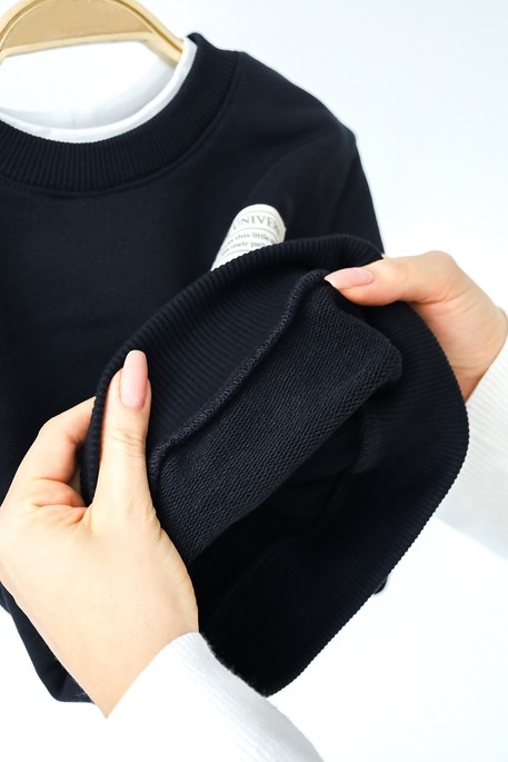 Кофта-світшот Carlo, Графітова - фото 3