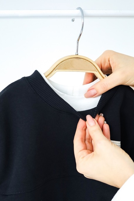 Кофта-світшот Carlo, Графітова - фото 5