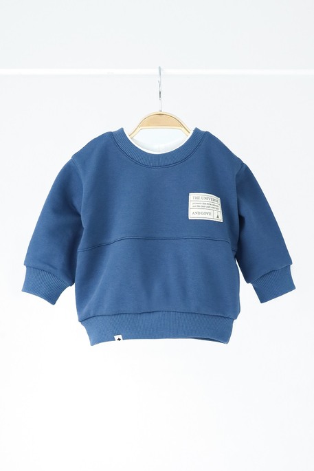 Кофта-світшот Carlo, Синя