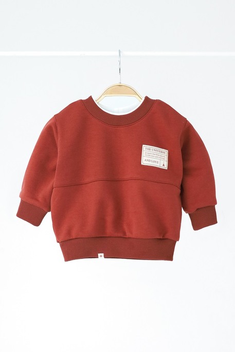 Кофта-свитшот Carlo, Умбра