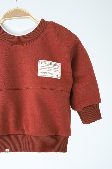 Кофта-свитшот Carlo, Умбра - фото 4