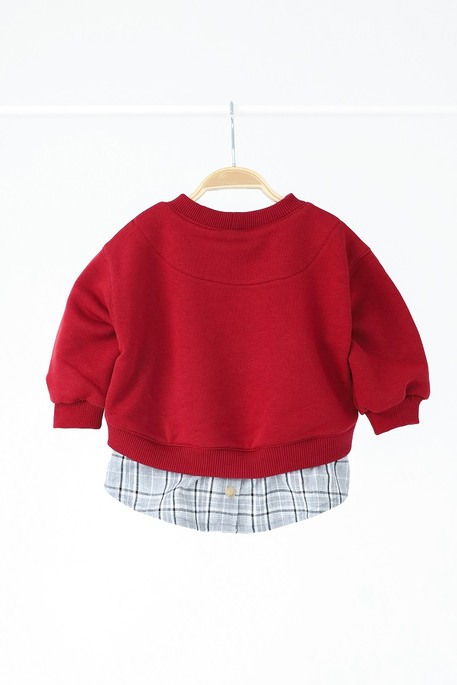 Свитшот Sofia, Марсал - фото 3