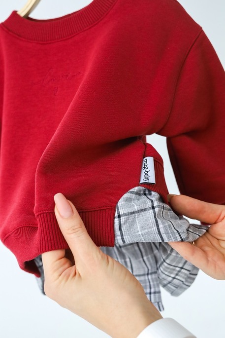 Свитшот Sofia, Марсал - фото 5