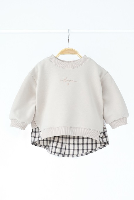 Свитшот Sofia, Слоновая кость