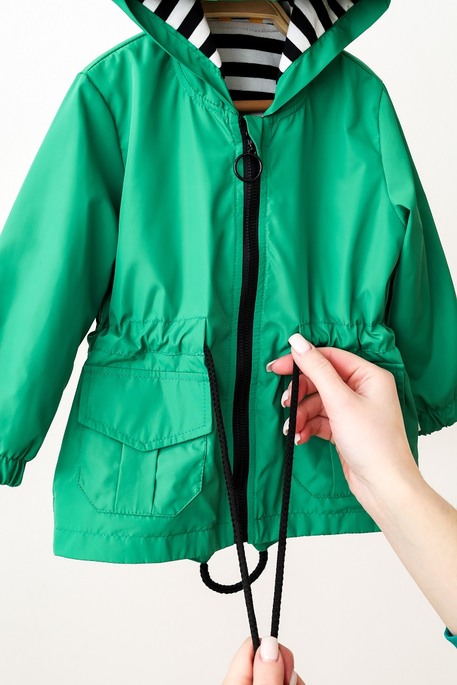 Вітровка-дощовик Basil, Зелена - фото 3