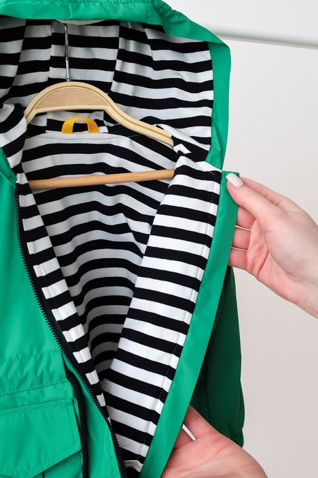 Вітровка-дощовик Basil, Зелена - фото 4