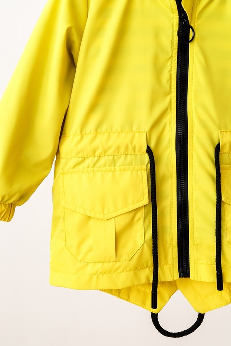 Ветровка-дождевик Basil, Ярко-желтая - фото 5
