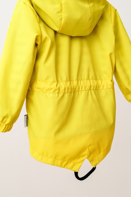 Ветровка-дождевик Basil, Ярко-желтая - фото 4