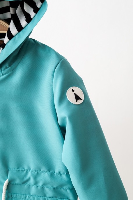 Ветровка-дождевик Basil, Бирюзовая - фото 4
